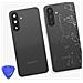 Coperchio Batteria Originale Per Galaxy A56 Con Adesivo Integrato Service Pack, Grafite - Foto miniatura 2