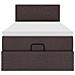 Struttura Letto Pouf con Materasso 80x200 cm in Tessuto - Foto miniatura 8