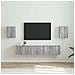 Mobile TV da parete 2 pcs Grigio Sonoma 30 x 31 x 40 cm - Foto miniatura 2