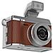 Mini Fotocamera Retrò Con Flash: Video Hd 1080p, Stile Vintage, Registratore Portatile Brown - Foto miniatura 5