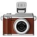 Mini Fotocamera Retrò Con Flash: Video Hd 1080p, Stile Vintage, Registratore Portatile Brown - Foto miniatura 6