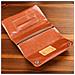Custodia Vintage Portatile Per Tabacco Con Porta Cartine - Custodia In Morbida Pelle Pu Brown - Foto miniatura 4