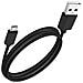 Cavo Usb-a A Micro Usb 1m Serie Must Havz Ricarica E Trasferimento Rapido, Nero - Foto miniatura 1