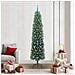 Albero di Natale artificiale con 300 LED Verde 210 cm - Foto miniatura 2