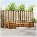 Set divani 6 pcs Naturale Legno di Acacia Massello - Foto miniatura 2