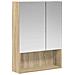 Mobiletto per specchio da bagno Rovere Sonoma 50 x 14,5 x 70 cm - Foto miniatura 1