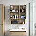 Mobiletto per specchio da bagno Rovere Sonoma 50 x 14,5 x 70 cm - Foto miniatura 2