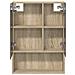 Mobiletto per specchio da bagno Rovere Sonoma 50 x 14,5 x 70 cm - Foto miniatura 6