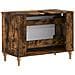 Armadio per Lavabo da Bagno ALKMAAR Rovere Fumo 82 x 41 x 59 cm - Foto miniatura 6