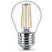 Lampadina LED Sferica Filament Classic E27 Potenza 4 W Luce Bianca Calda  - Foto miniatura 1