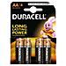 L Batterie Stilo Aa Battery Blister 4 Pz 1,5v Long Lasting Power - Foto miniatura 1