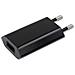 IPW-USB-ECBKG - Caricatore USB 1A Compatto Spina Europea Nero - Foto miniatura 1