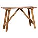 Tavolo Consolle 130x40x80 Cm In Legno Massello Di Recupero - Foto miniatura 1