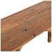 Tavolo Consolle 130x40x80 Cm In Legno Massello Di Recupero - Foto miniatura 5