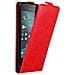Custodia Compatibile Con Nokia Lumia 550 In Rosso Mela - Coperchio Protettivo In Design Flip Con Chiusura Magnetica - Foto miniatura 4