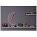 Luci Per Bambini Smiling Moon - Luna, Applique - Per Bambini - Da Cameretta - Rosa In Mdf, 25 X 3 X 40 Cm, 1 X Led Strip, Max 14,4 W, 600lm - Foto miniatura 4