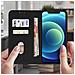 Custodia Iphone 12 / 12 Pro Portadocumenti Funzione Supporto Nero - Foto miniatura 5
