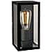 Lanterna Da Parete Per Esterno 1 Luce Nera Ip44, Attacco E27 - Foto miniatura 1
