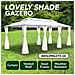 Gazebo Con Tende 600x298x270 Cm Bianco 180g / m - Foto miniatura 2