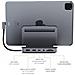 Supporto per Ipad Pro USB Hub In Alluminio Grigio Siderale - Foto miniatura 3