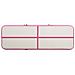 Tappetino Ginnastica Gonfiabile Con Pompa 500x100x20cm Pvc Rosa - Foto miniatura 5
