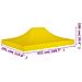 Tetto per Tendone per Feste 4,5x3 m Giallo 270 g / m² - Foto miniatura 4