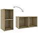 Mobili TV 2 pz Rovere Sonoma 72x35x36,5 cm in Legno Multistrato - Foto miniatura 2