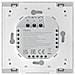 Interruttore Intelligente A Pulsante Singolo Con Neutro Modello H1 Eu, Bianco - Foto miniatura 3