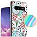 Custodia Compatibile Con Samsung Galaxy S10 4g Con Fiori Di Pesca - Coperchio Protettivo In Silicone Tpu Con Motivo Floreale - Foto miniatura 3