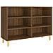 Credenza Rovere Marrone 103,5x35x70 cm in Truciolato - Foto miniatura 2