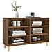 Credenza Rovere Marrone 103,5x35x70 cm in Truciolato - Foto miniatura 3