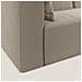 Nettuno Divano Moderno Componibile In Morbido Tessuto Bouclè Beige 210 Cm - Foto miniatura 4