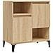 Credenza Rovere Sonoma 60x35x70 Cm In Legno Multistrato - Foto miniatura 2