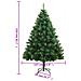 Albero Di Natale Artificiale Incernierato Con Base 210 Cm - Foto miniatura 3