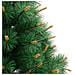 Albero Di Natale Artificiale Incernierato Con Base 210 Cm - Foto miniatura 4