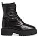 Black Casual Closed Booties Stivaletti Pelle Scarpe Donna Nero Eu 36, 1-26277-29 001 - Foto miniatura 1