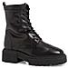 Black Casual Closed Booties Stivaletti Pelle Scarpe Donna Nero Eu 36, 1-26277-29 001 - Foto miniatura 2