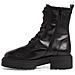 Black Casual Closed Booties Stivaletti Pelle Scarpe Donna Nero Eu 36, 1-26277-29 001 - Foto miniatura 3