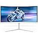 34M2C5501A / 00 Monitor PC 86,4 cm (34") 3440 x 1440 Pixel Wide Quad HD LCD Bianco - Foto miniatura 1