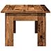Tavolino Salotto Legno Antico 100x60x42 Cm In Legno Multistrato - Foto miniatura 8