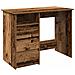 Scrivania Legno Antico 102x50x75 Cm In Legno Multistrato - Foto miniatura 2