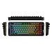 X75 Nero - Tastiera Gaming Meccanica Senza Fili 75% Rgb Eng Ansi - Foto miniatura 7