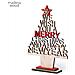 Albero Di Natale Decorativo Sokin. Realizzato In Legno. - Foto miniatura 1