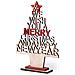Albero Di Natale Decorativo Sokin. Realizzato In Legno. - Foto miniatura 3