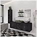 Lusso Casadino -  Mobili Da Bagno Con Lavabo Set 9 Pz Nero - Foto miniatura 8