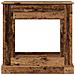 Cornice per Camino Legno Antico 90x30x90 cm in Truciolato - Foto miniatura 4