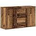 Credenza  Legno Vecchio Legno Massello di Recupero 120 x 36 x 69 cm - Foto miniatura 1