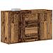 Credenza  Legno Vecchio Legno Massello di Recupero 120 x 36 x 69 cm - Foto miniatura 3