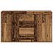 Credenza  Legno Vecchio Legno Massello di Recupero 120 x 36 x 69 cm - Foto miniatura 6