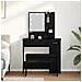 Set Tavolo da Trucco Rovere nero 86.5 x 35 x 136 cm - Foto miniatura 2